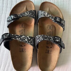 Birkenstock Black and White Sandals